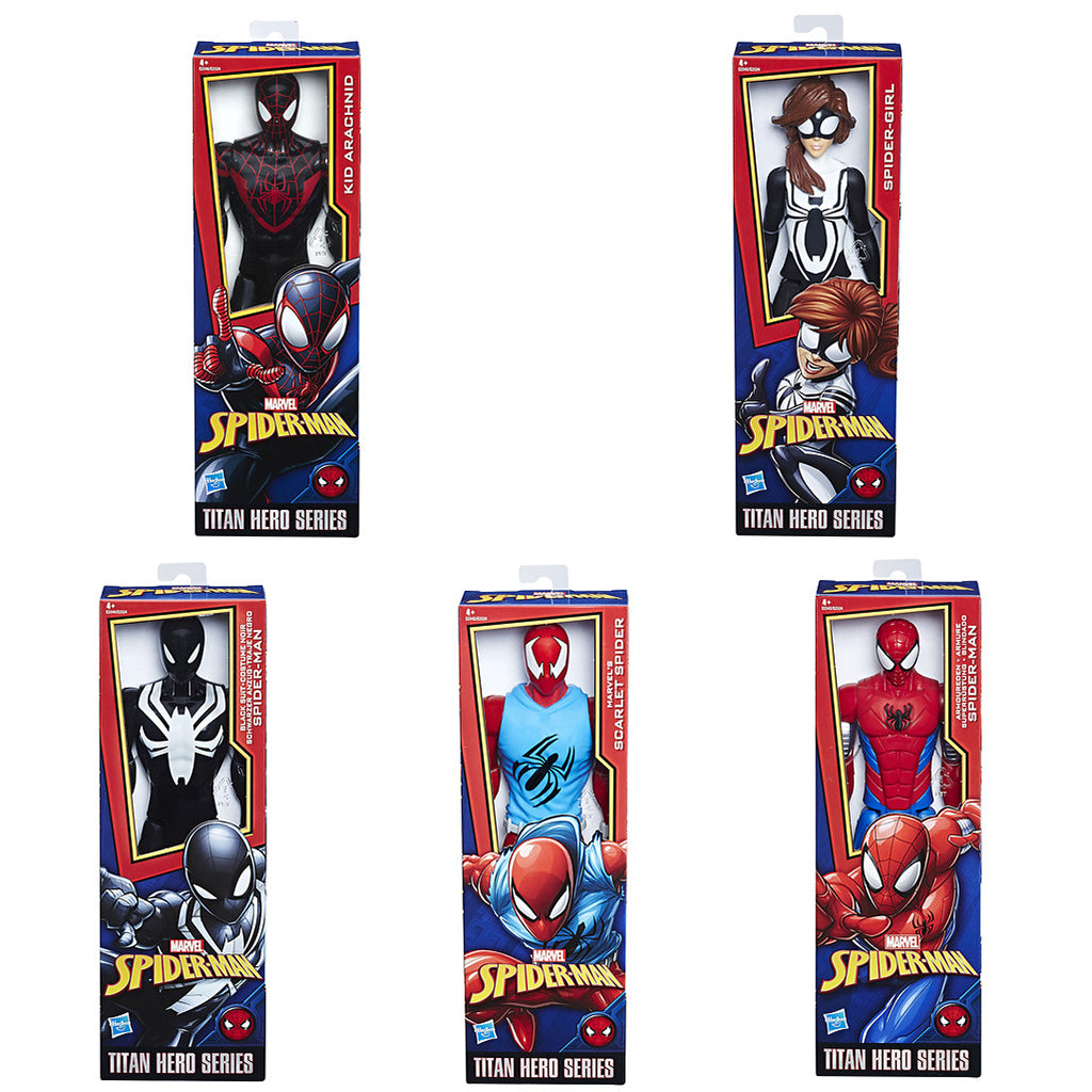 Figurine série héros Spiderman titan 30 cm