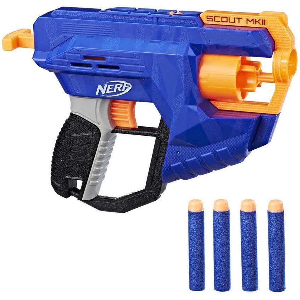 Nerf N-Strike Elite Scout MKII + 4 fléchettes
