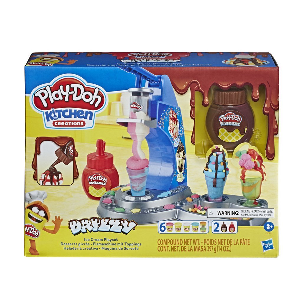Play-Doh Kitchen Creations Ensemble de crème glacée Drizzy