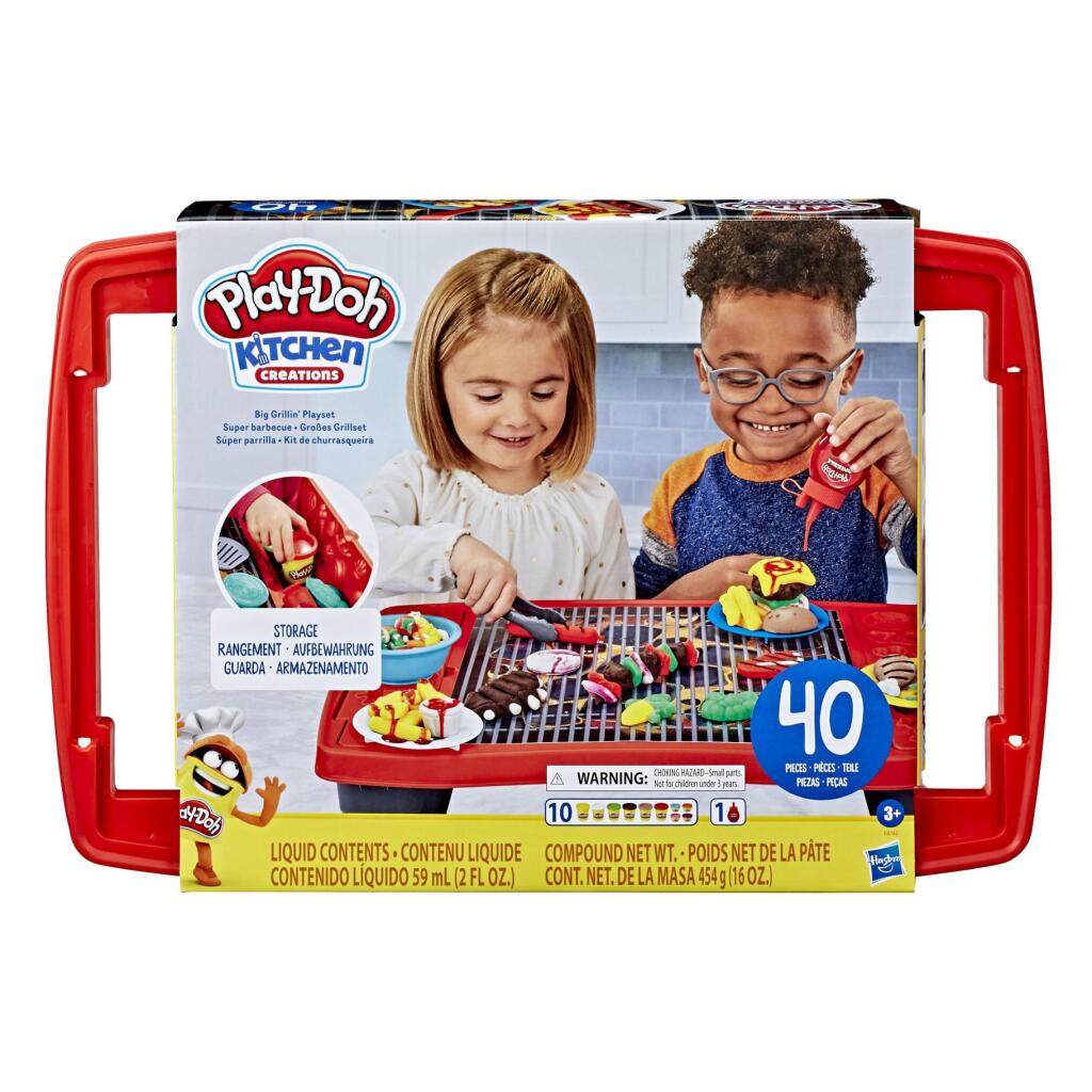 Play-doh, grand ensemble de jeu de grillades