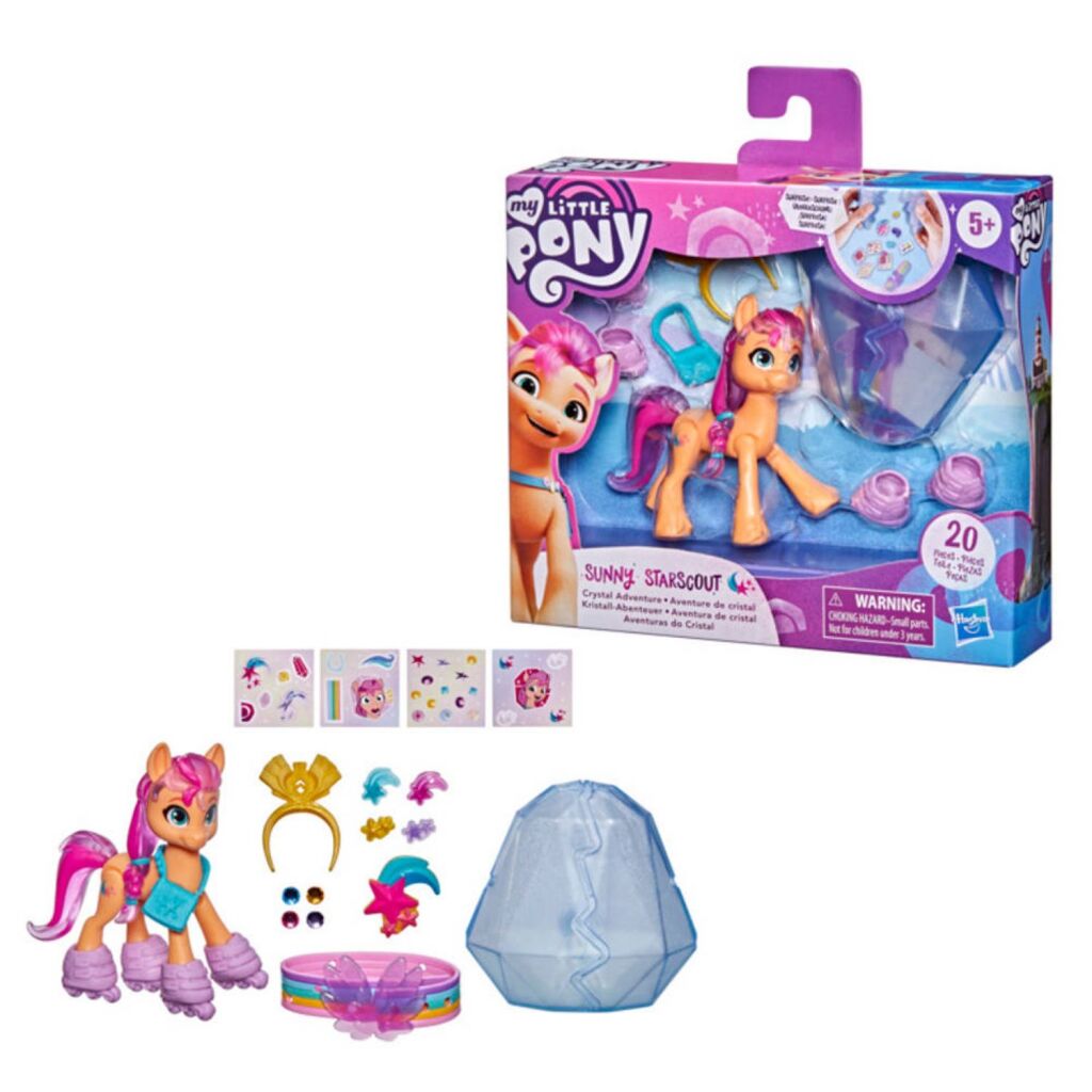My Little Pony Film Crystal Adventure Poneys 20 pièces