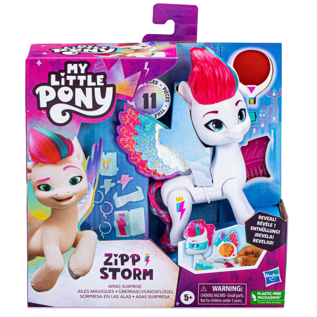 Hasbro – figurine de jeu My Little Pony, ailes magiques, Zipp Storm