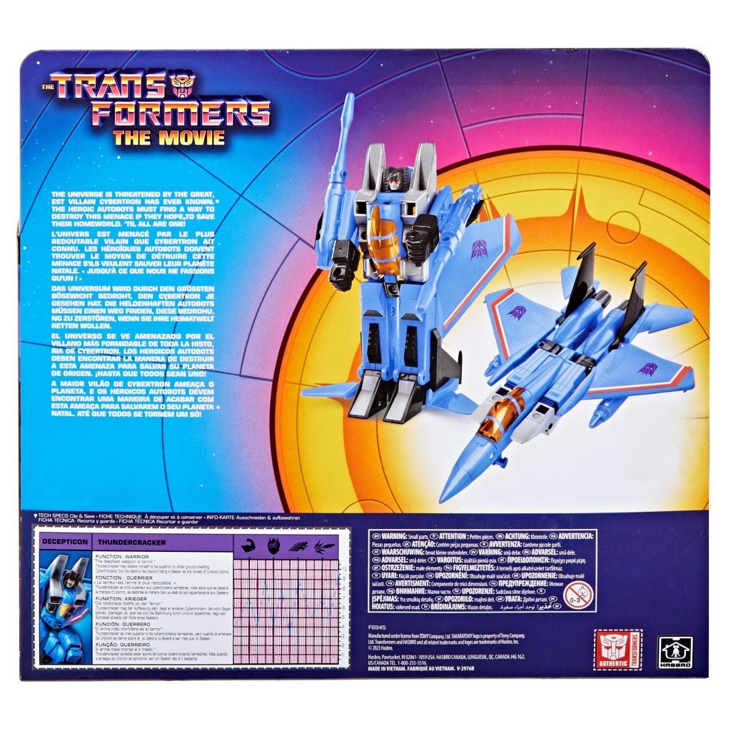 Hasbro Transformers Rétro Thundercracker