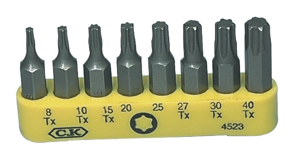 C.k. c. k. ck-4523 Jeu d'embouts Torx 8 pièces