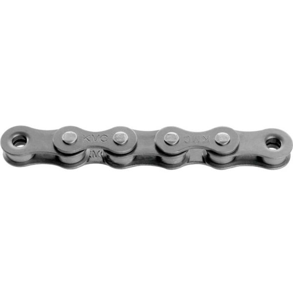 KMC Z 1 EPT 128 - 1 2x1 8 - 8,6 mm - 128 liens - argent foncé