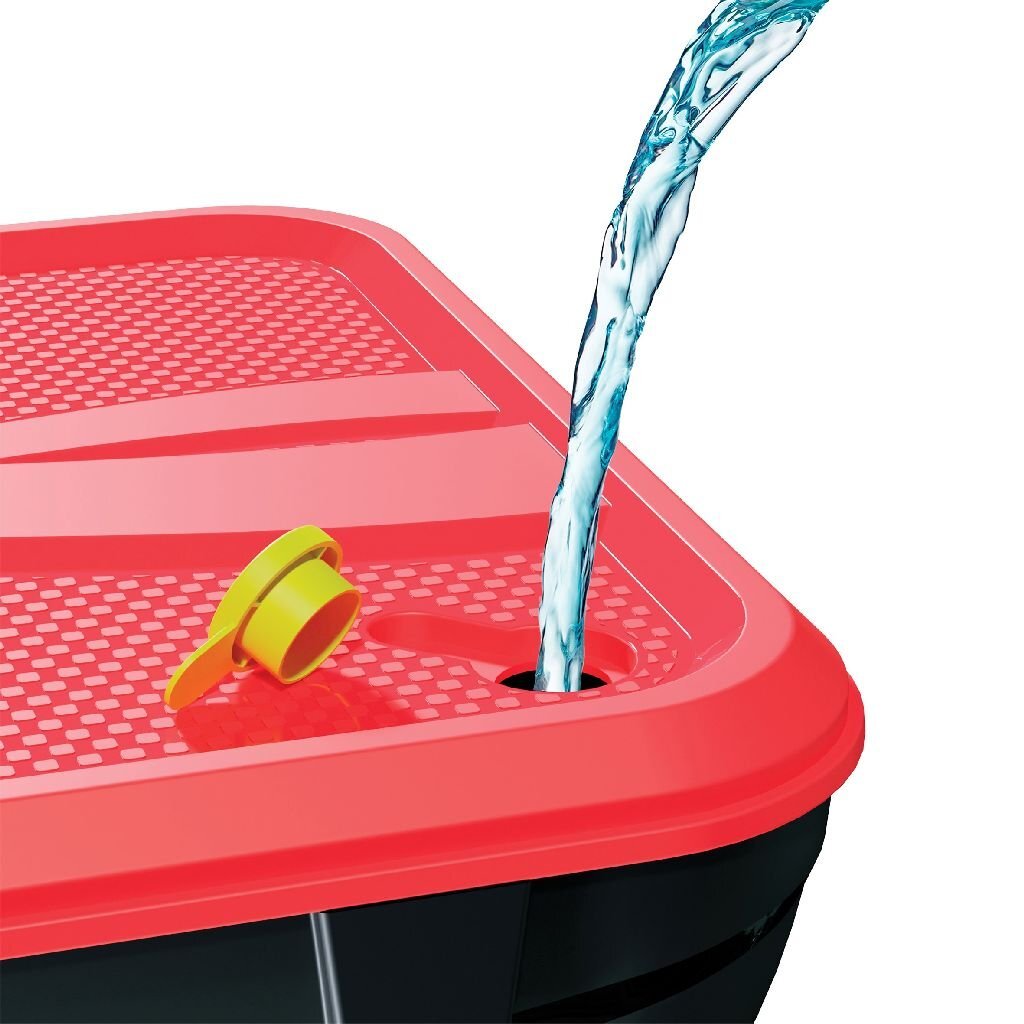 Abi Mookie Swingball Tennis Play Set Red