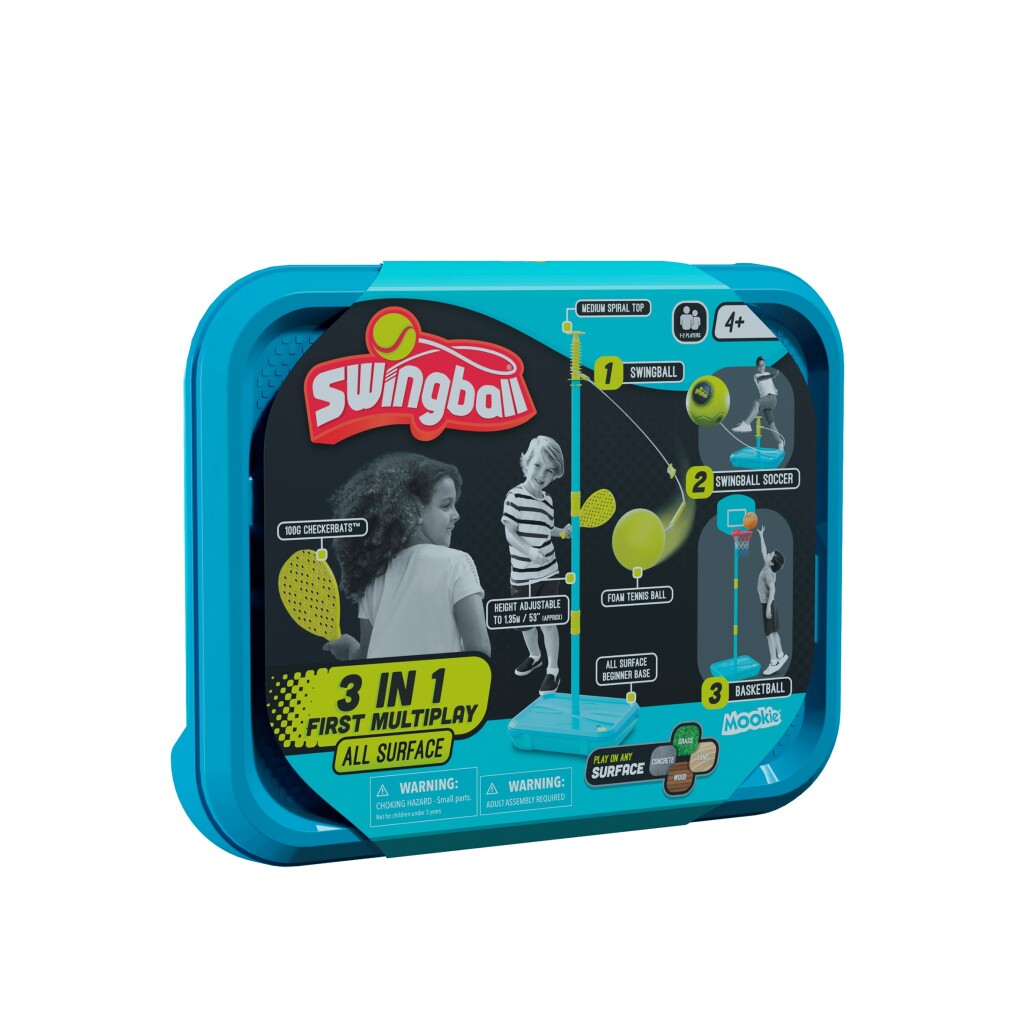 Mookie 3in1, premier swingball multijoueur