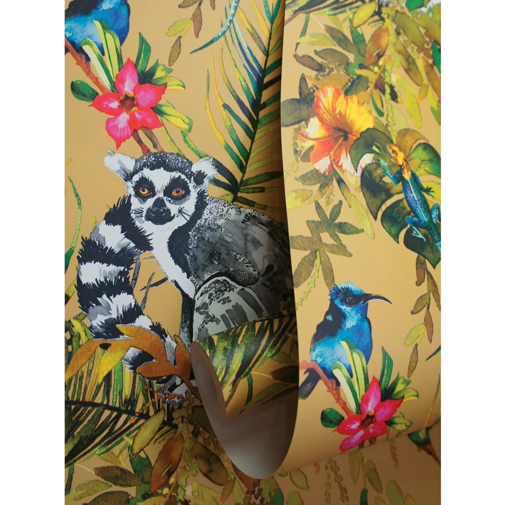 Fond d'écran du papier peint néerlandais Lemur Oker