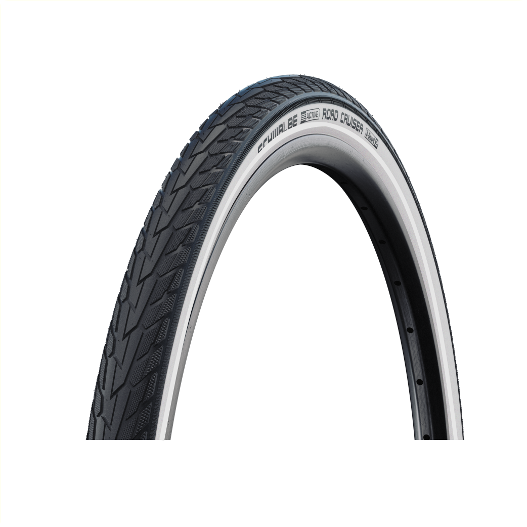 Schwalbe pneu road cruiser plus acte 37-622 noir blanc