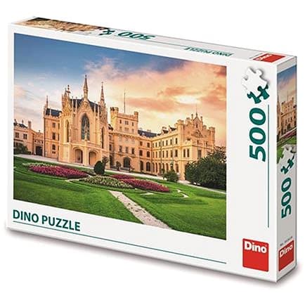 Puzzle dinosaure Dinotoys - Château de Letnice en République tchèque - 500 pièces