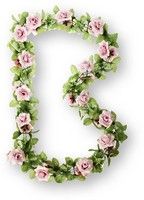 Basil Roses Garland Bloemstereng Pink