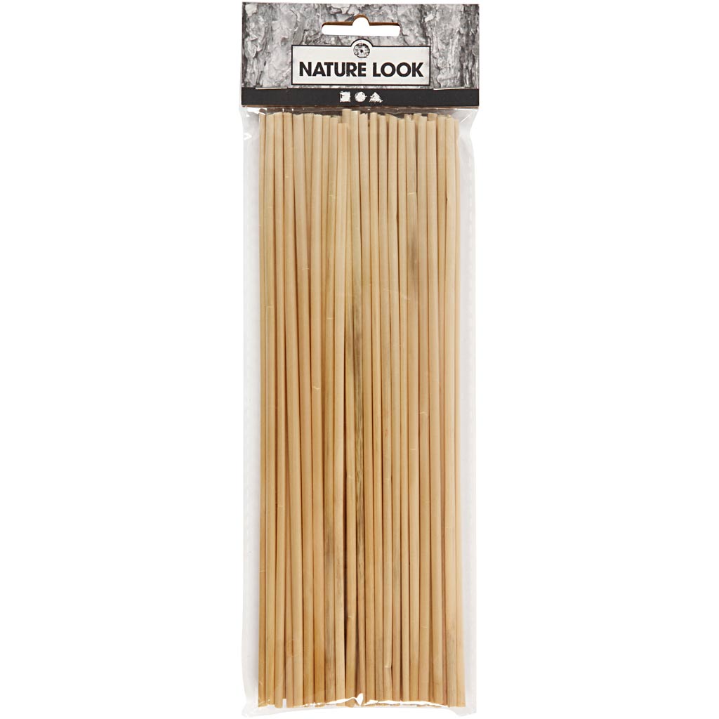 Creativ Company Natural Bleached Straw, 50th.