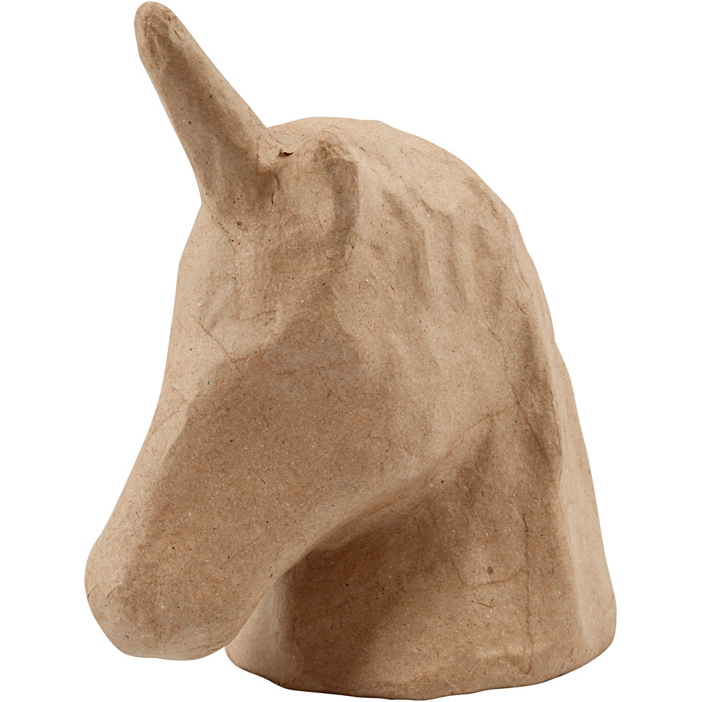 Creativ company tête de licorne papier mâché
