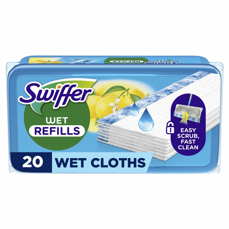 Swiffer lingettes fraîches humides aux agrumes 20 pcs