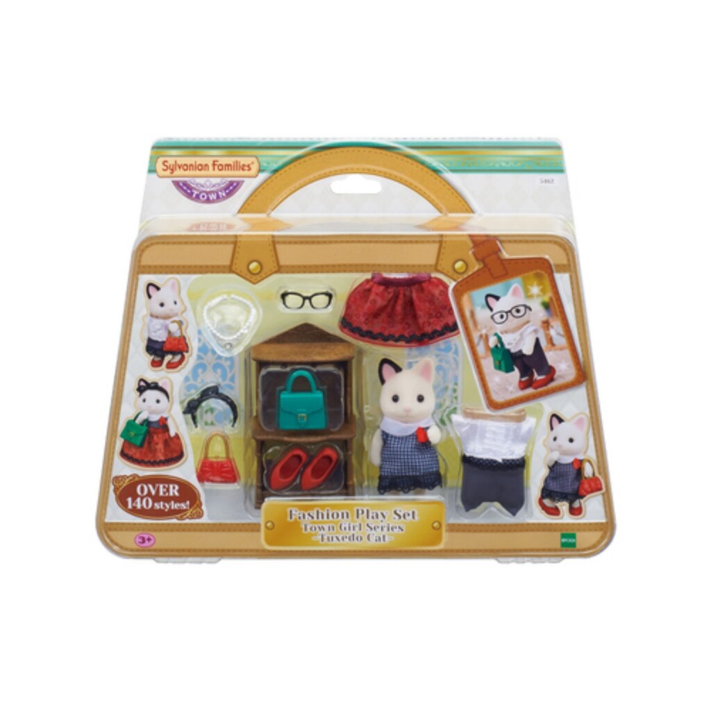 Sylvanian Families 5462 Mode Playset Tuxedo Chat