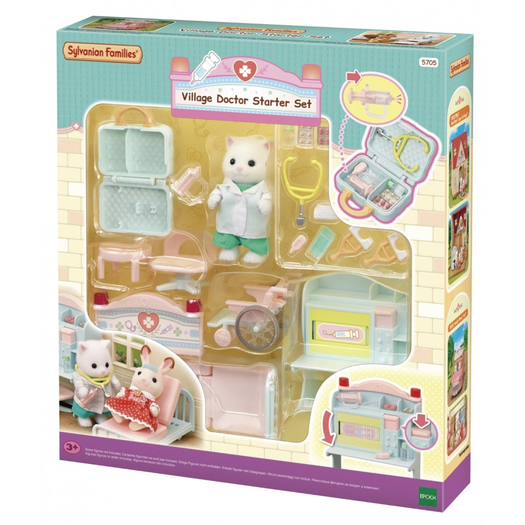 Sylvanian family 5705 ensemble de jeu de docteur