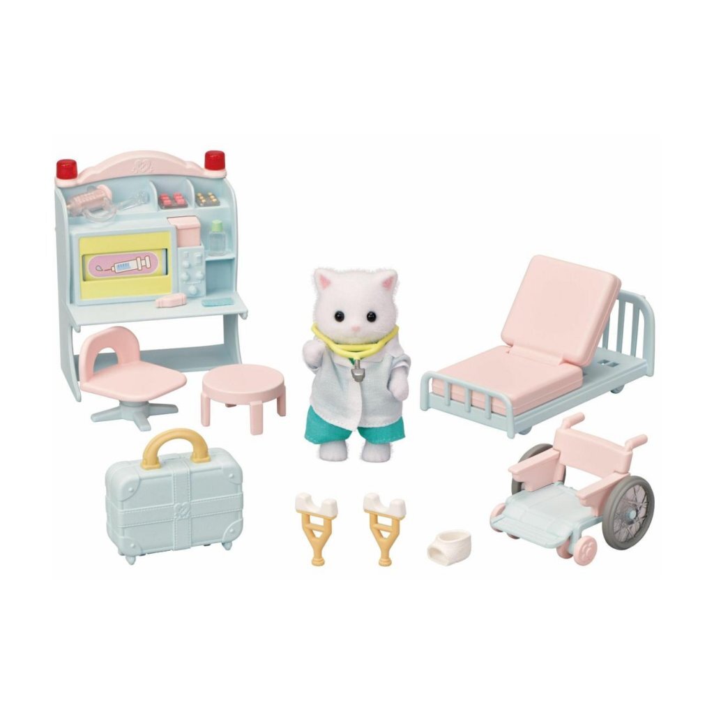 Sylvanian family 5705 ensemble de jeu de docteur