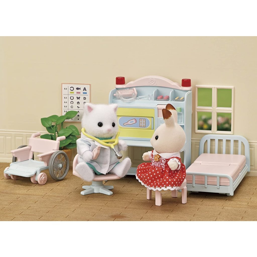 Sylvanian family 5705 ensemble de jeu de docteur