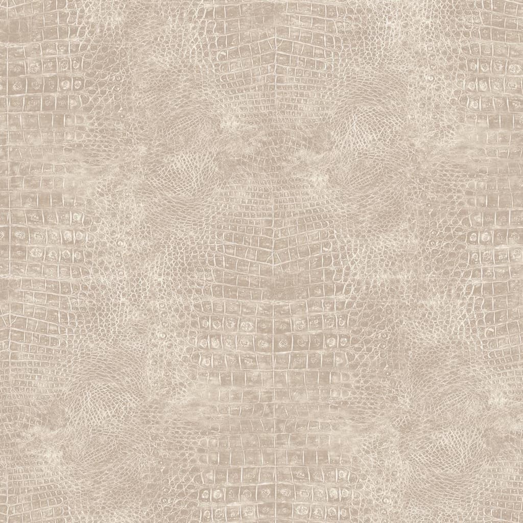 Papier peint mural nord croco beige