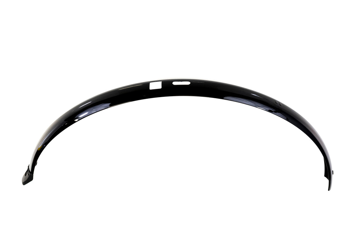 Fender arrière Gazelle B50G R381 avec guide de câble - noir brillant