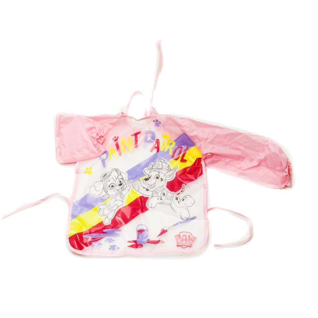 Ensemble de peinture au doigt Paw Patrol avec tablier rose