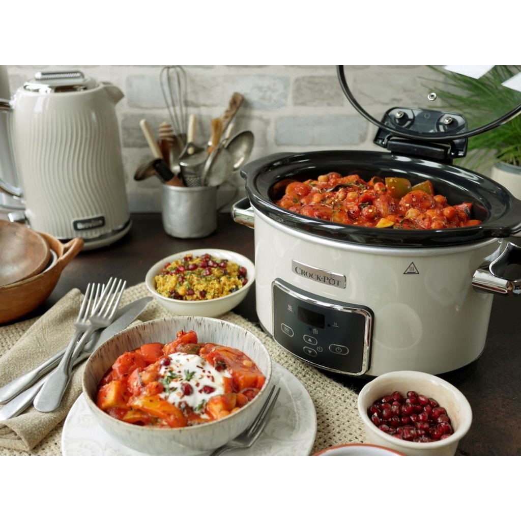 Crock-Pot Crock-Pot CR060 Mijoteuse 3,5 L Cr egrave;me Blanc