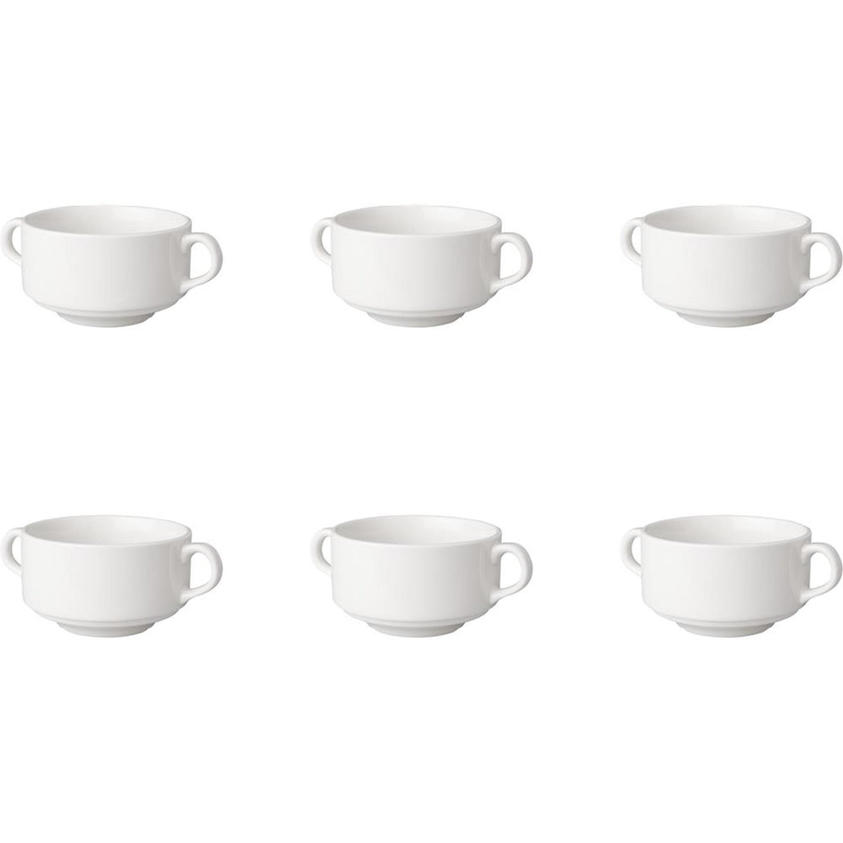 Mammoet budgetline tasse à soupe 6 pièces
