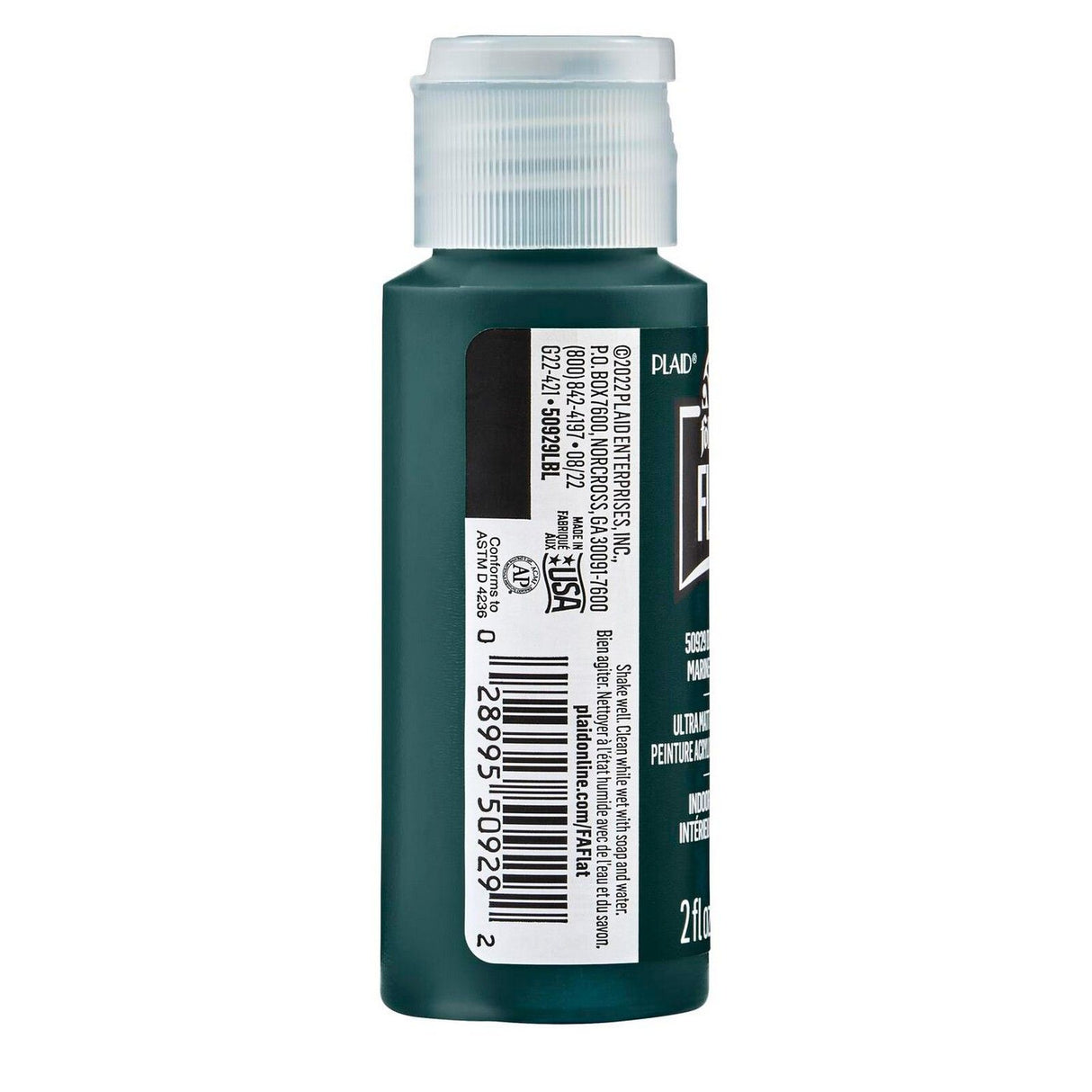 Folkart • peinture acrylique mate ultra mate deep marine 59ml