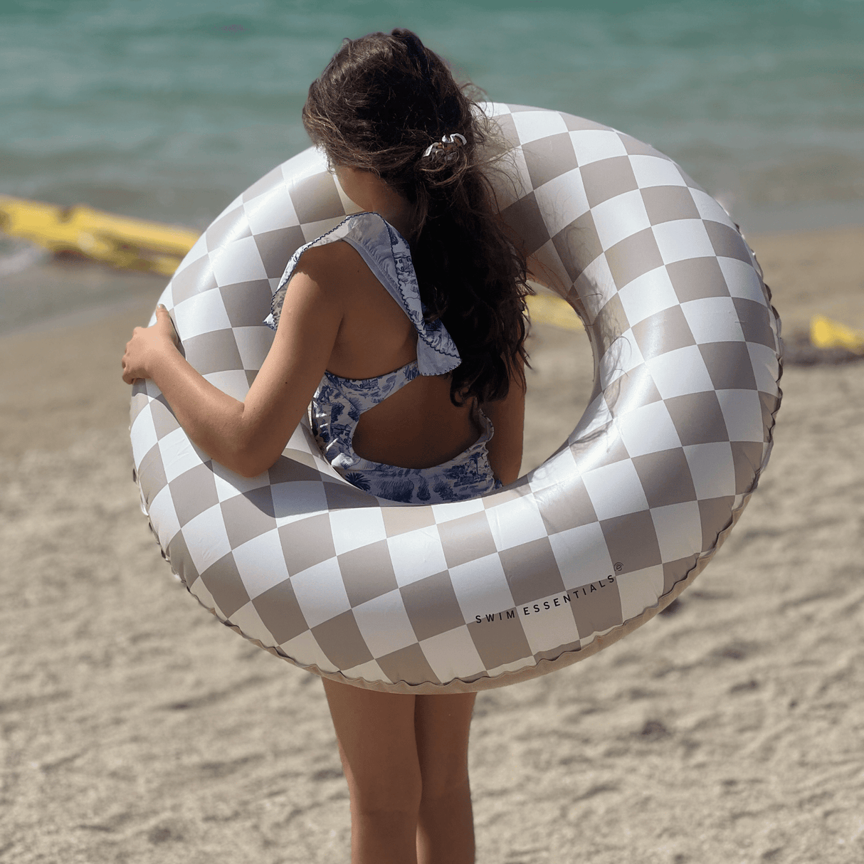 Échec et mat | piscine beige ø 90 cm