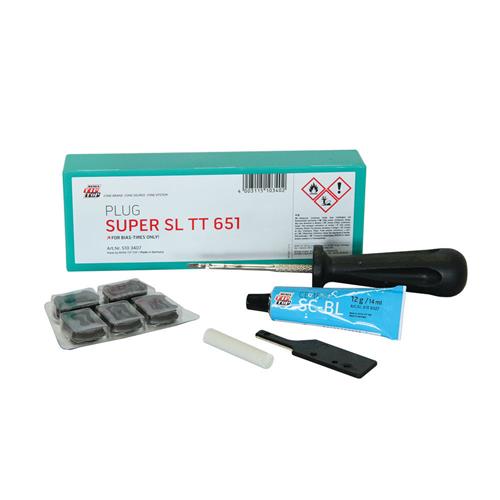 Rematiptop kit de réparation de pneus diagonal super sl
