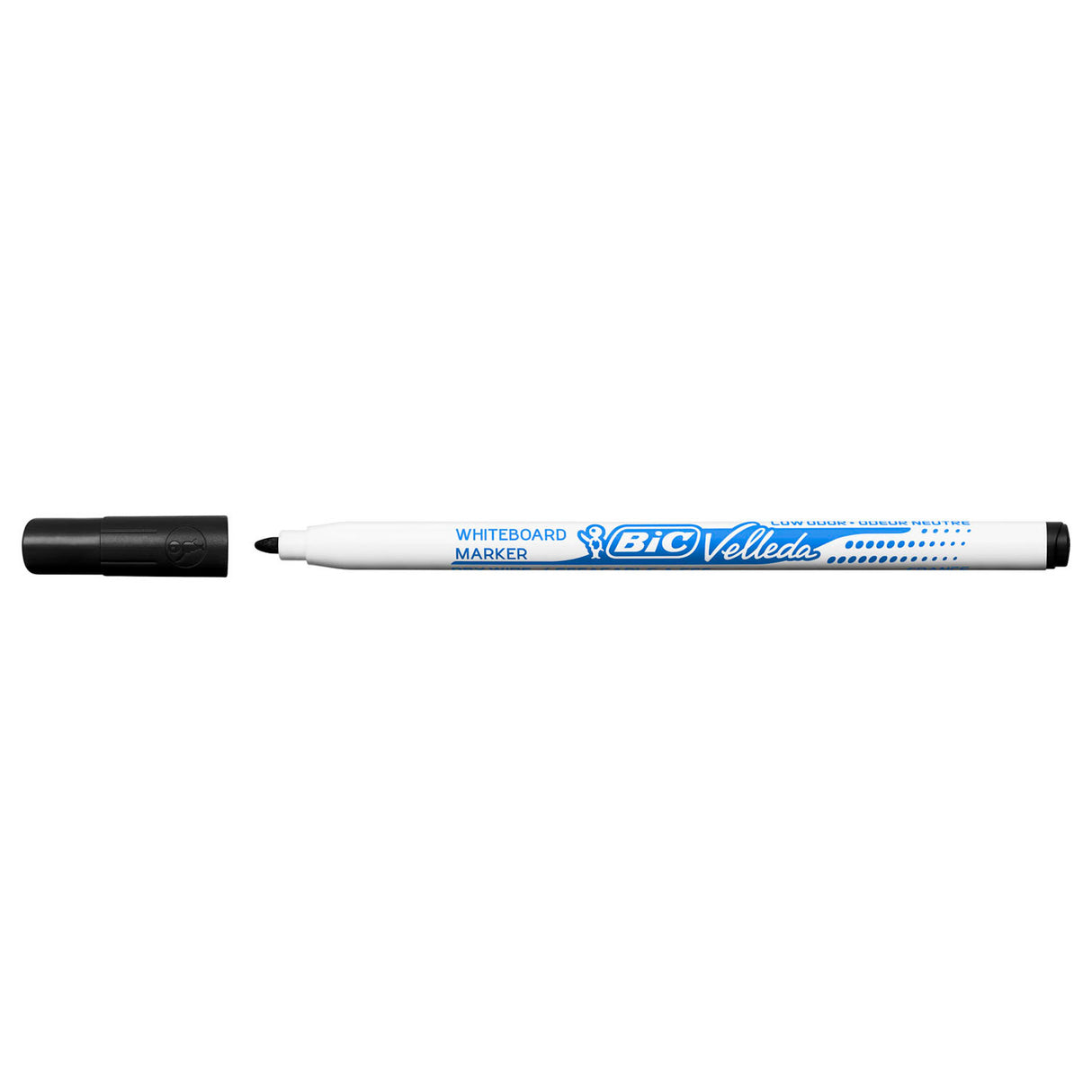 Bic feutre 1721 tableau blanc rond noir 1,5mm