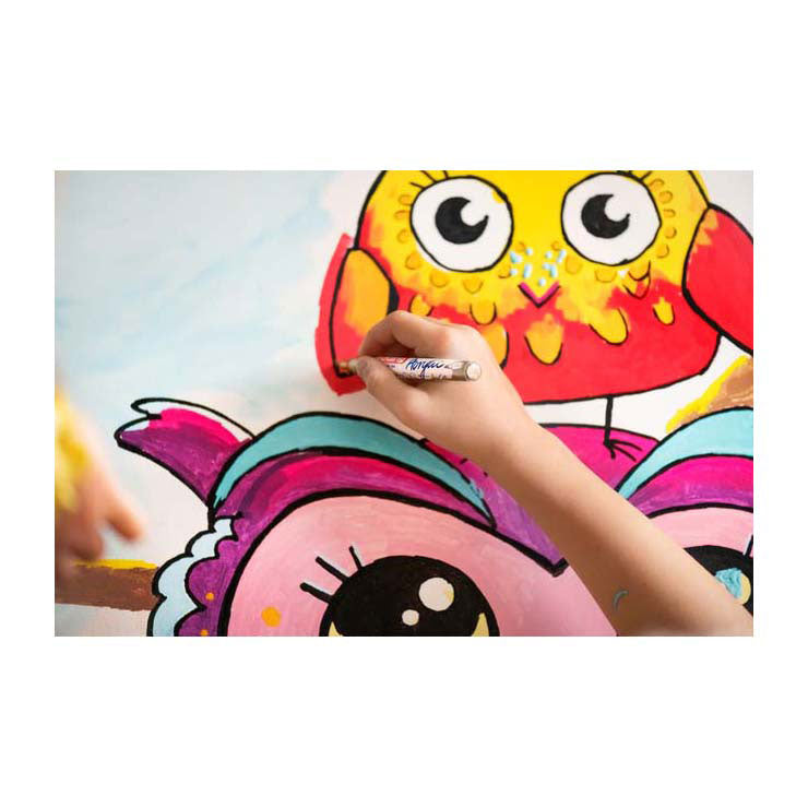 Kit de démarrage pour marqueur acrylique Quantore edding