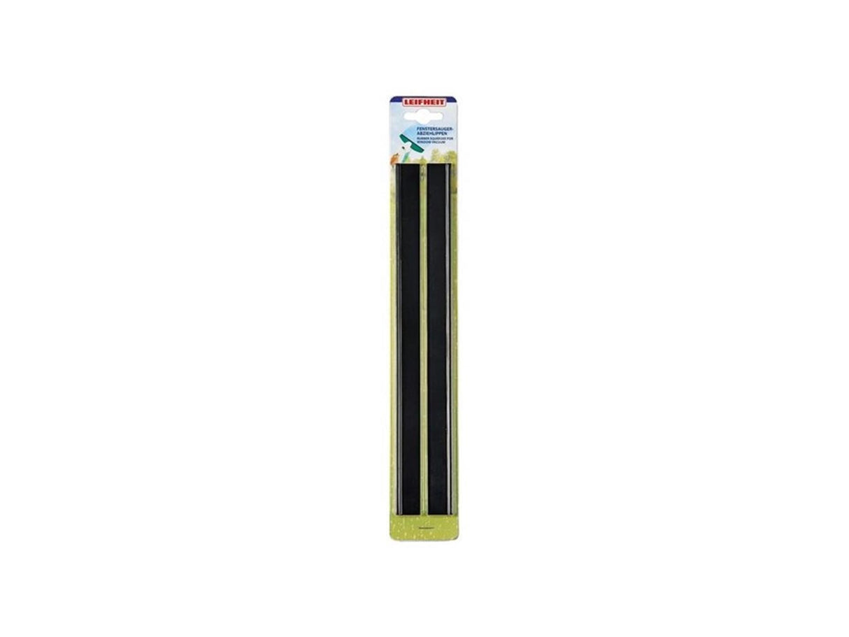Leifheit 51160 lèvres de rechange en caoutchouc pour nettoyage à sec pour aspirateur de vitres 28 cm 2 pièces