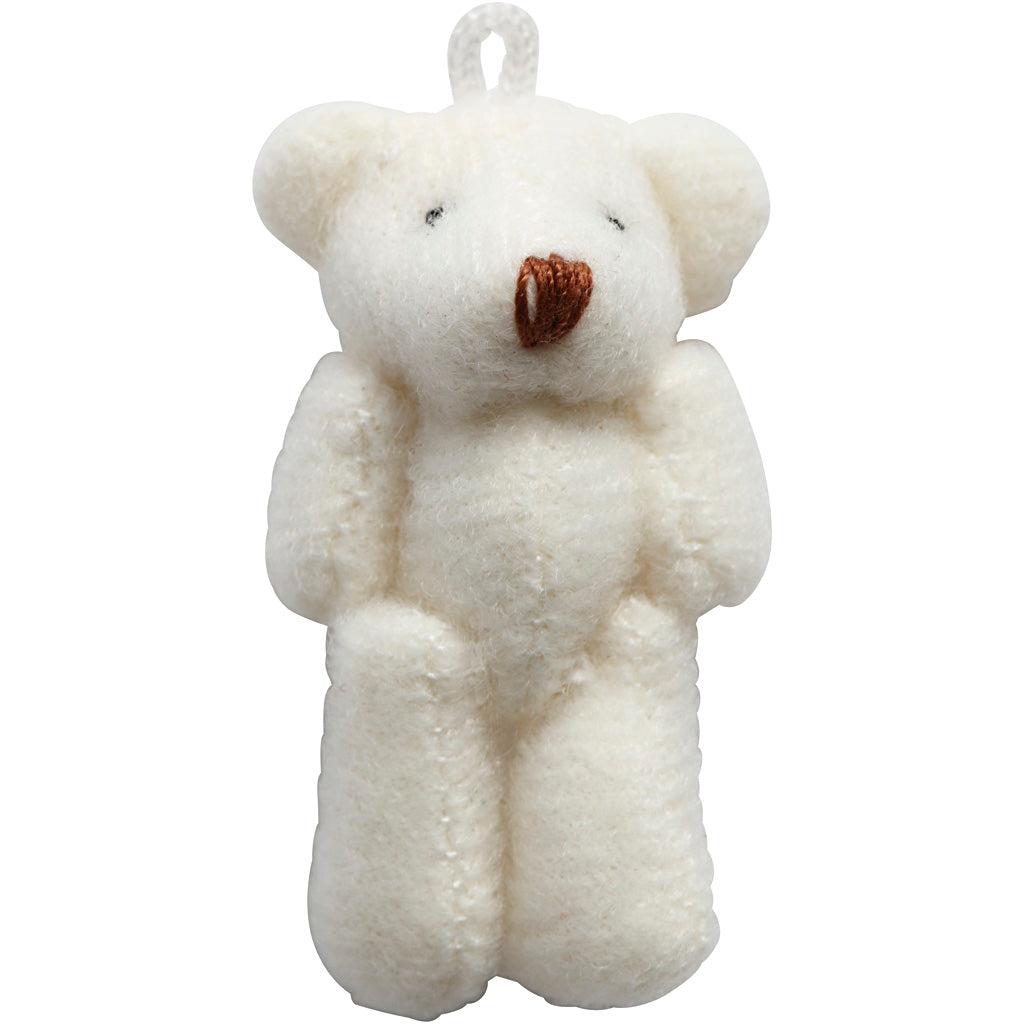Mini ours Creativ company, dim. 4x2,5 cm, 6 pièces, 1 boîte