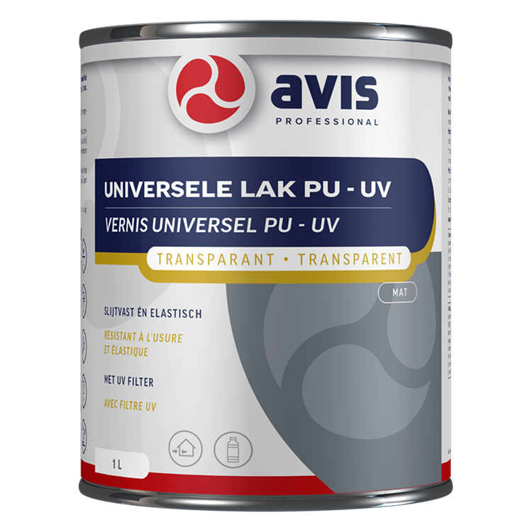 Avis professional 1074456 - avis univer.lak pu uv mat 1lt | 1 stuks