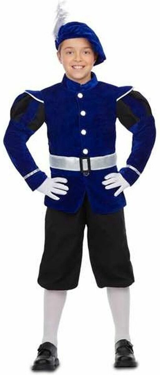 Costumes sans marque sans marque pour enfants, mon autre moi, chapeau bleu, manteau et pantalon