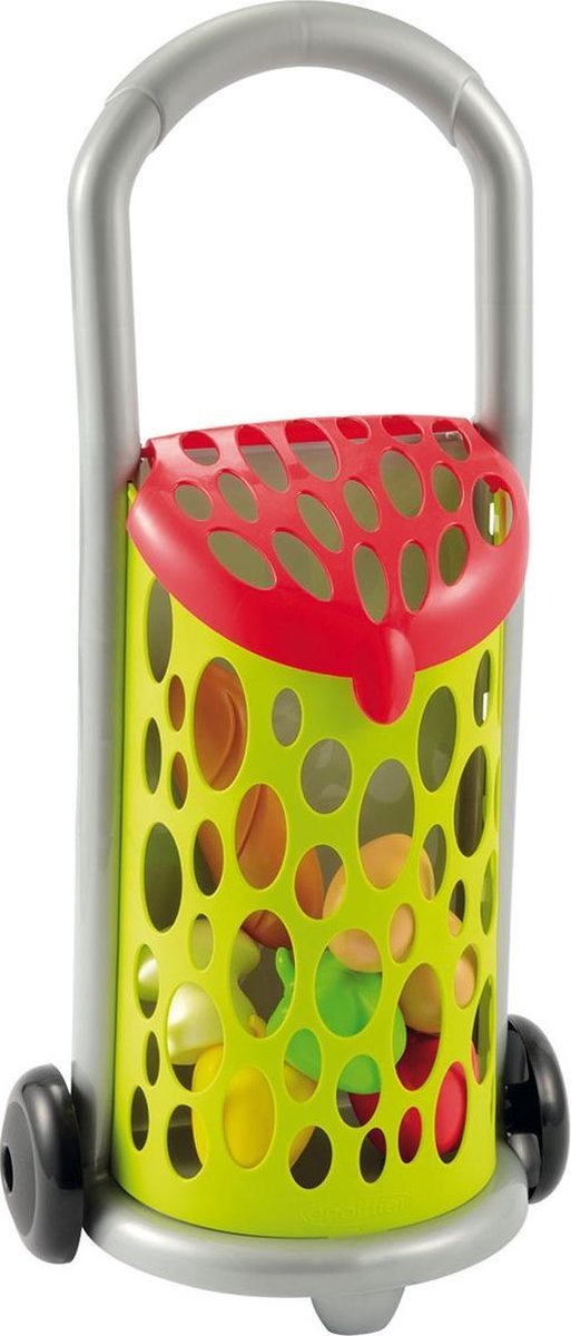 Ecoffier écoiffier 100% chef : panier courses 27 x 27 x 57 cm