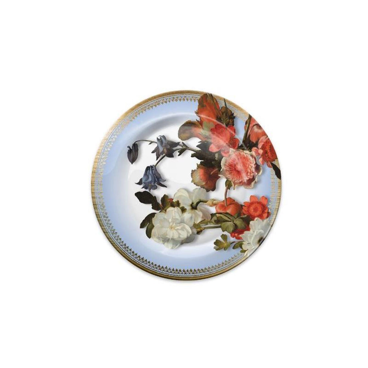 Cosydecor assiette décorative de bray métal ø26cm