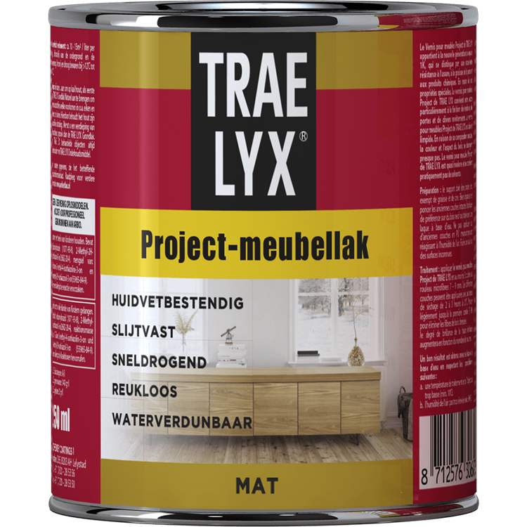 Trae-lyx 1074366 - tl prjct meubellak mat 250 ml | 1 stuks