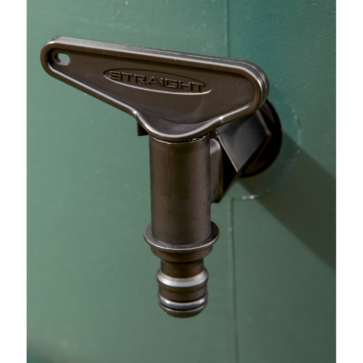 Harcostar Robinet pour baril de pluie noir