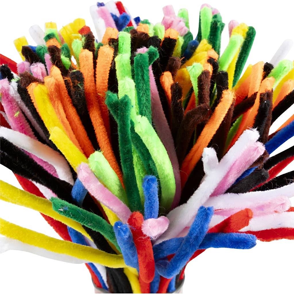 Société créative https: www.ccobby.nl chenille-l-30-cm-thickness-9-mm-diverse-colours-200-div-1-doos