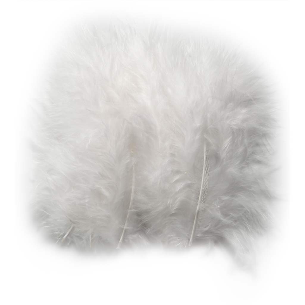 Creativ Company Down White 5-12 cm, 15e.