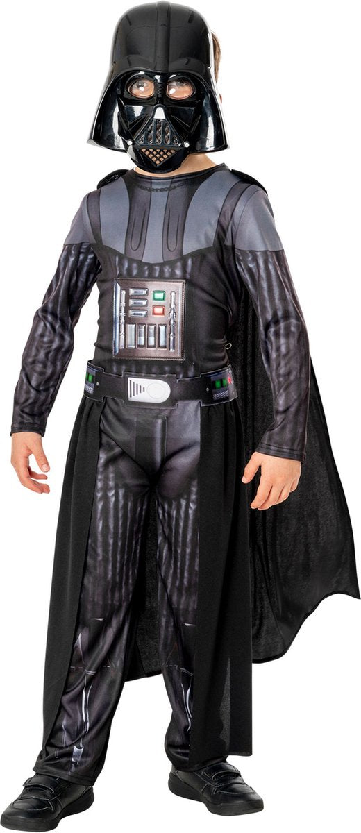 Rubies Royaume-Uni Déguisement Star Wars Dark Vador Deluxe pour enfant Taille 98-104