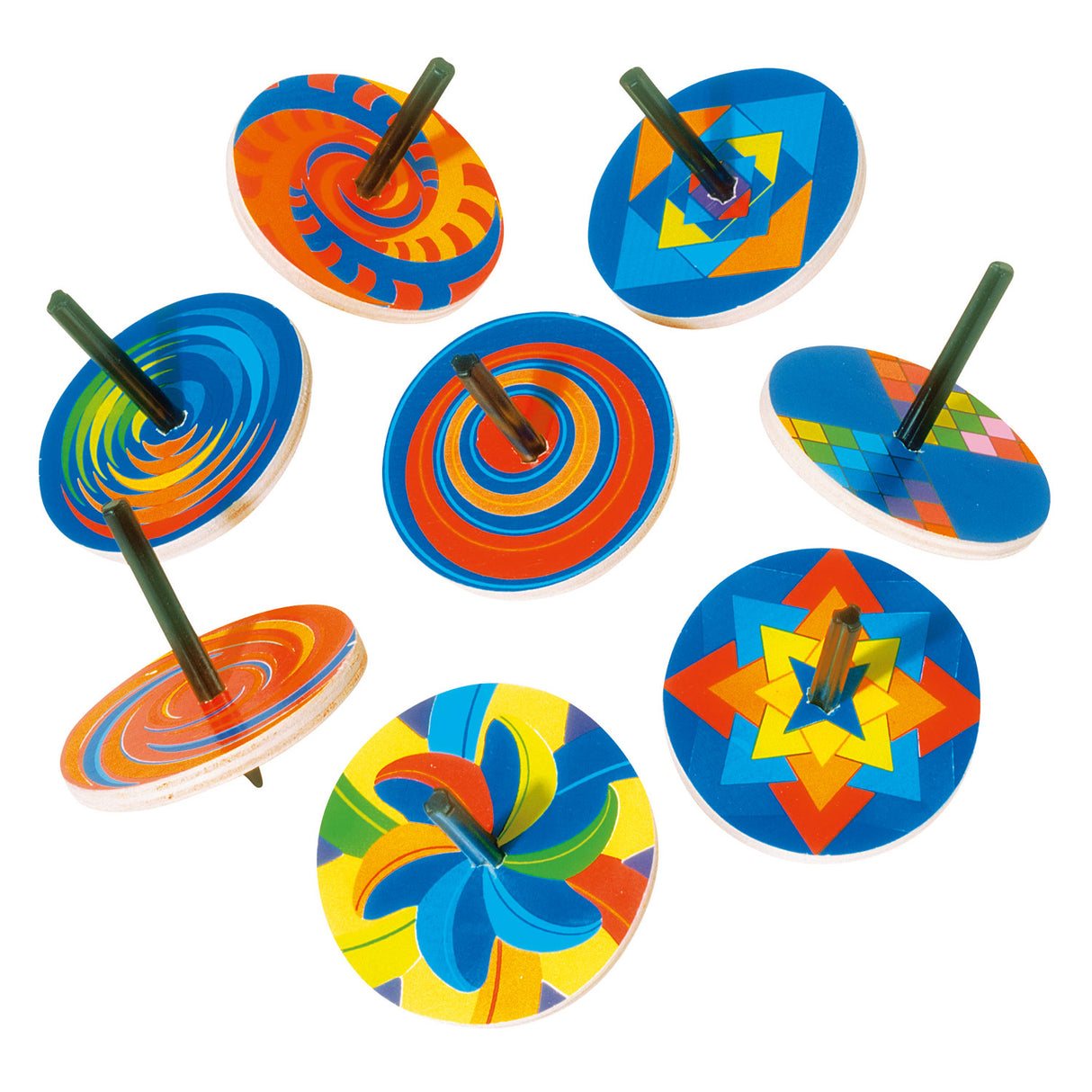 Toupie Goki couleur ronde