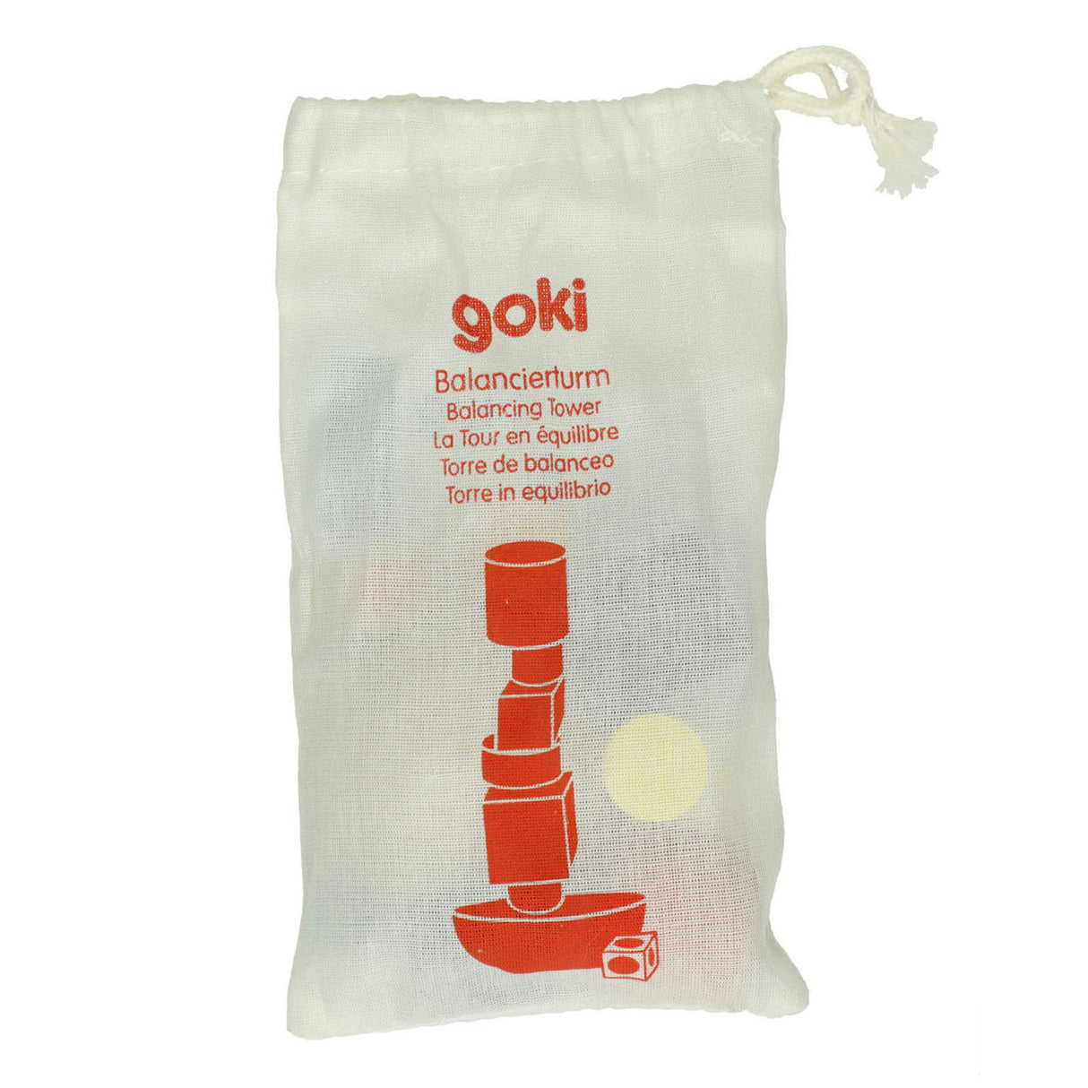 Goki mini jeu d'équilibre en sac