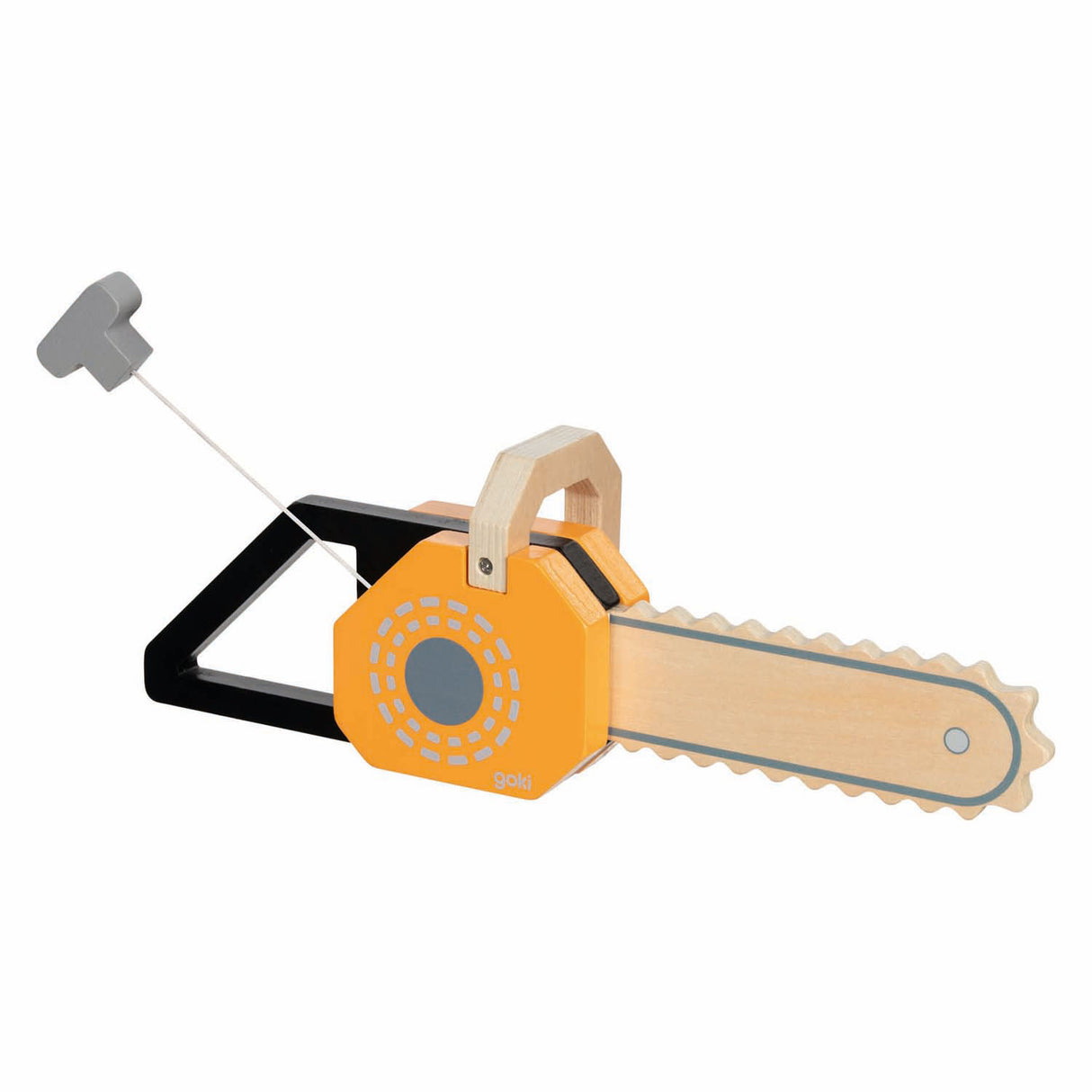Outils de jeu Goki - tronçonneuse - 33,5x7,6x11cm - avec mouvement - 3 ans