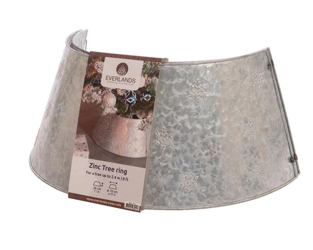 Anneau de sapin de Noël Everlands zinc dia70cm