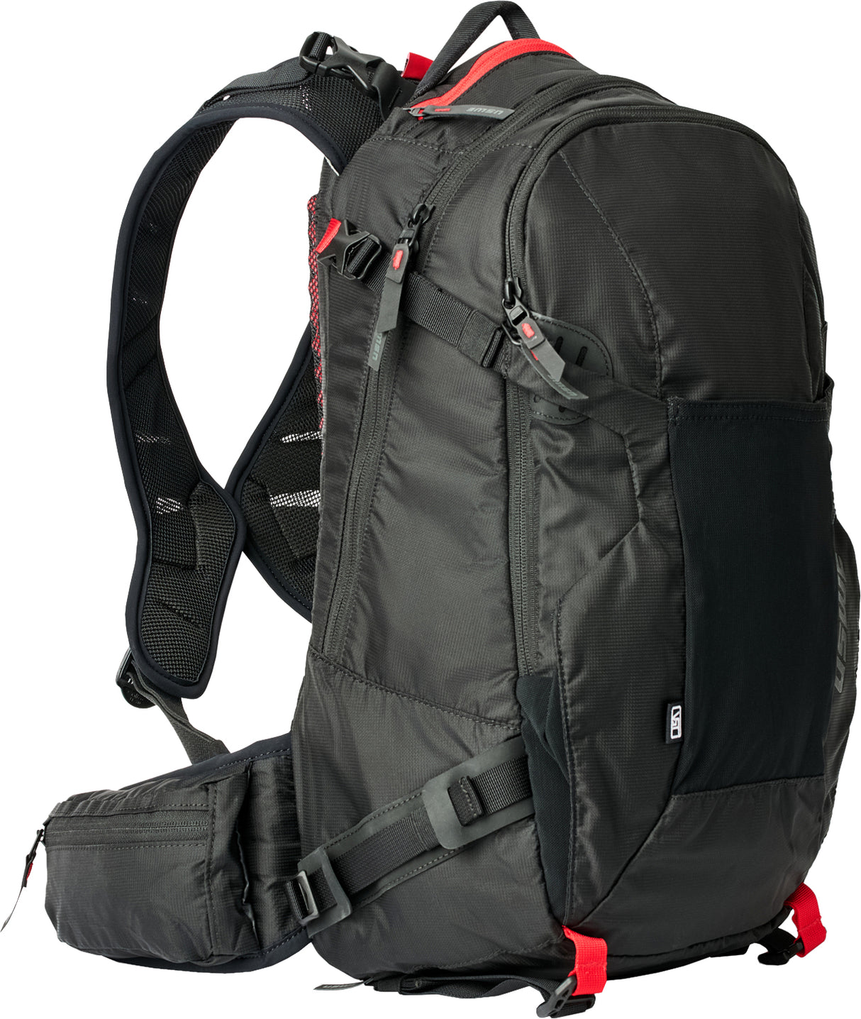 Uswe zippered vst 16l backpack - hydration backpack black