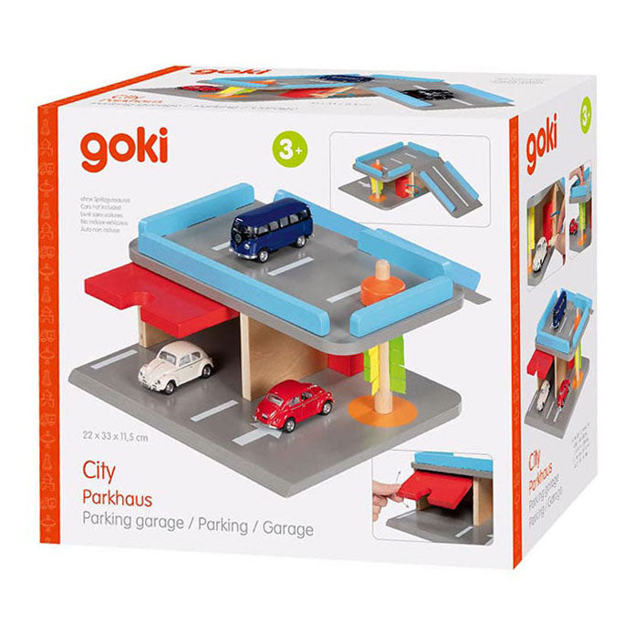 GOKI WOODEN CITY GARAGE GARAGE, 4DLG.