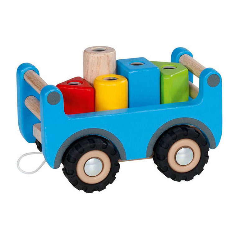 Véhicule-grue mobile en bois Goki